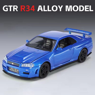 1:24 GTR R34 ALLOY DIECAST MODEL